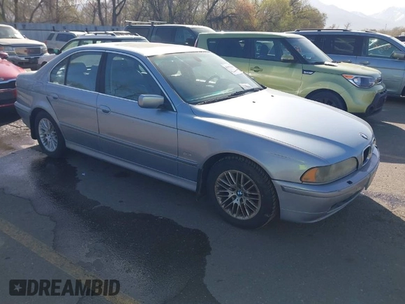 2003 BMW 5 Series 530i with VIN WBADT53483CE94499, listed as a IAAI auction lot 41957118 with 1 mi miles. Bid and sale history available at carsss.com. Image 1.