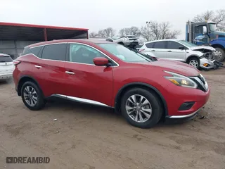 2018 Nissan Murano Platinum with VIN 5N1AZ2MH8JN186201, listed as a IAAI auction lot 41224699 with 168,669 mi miles. Bid and sale history available at carsss.com. Image 13.