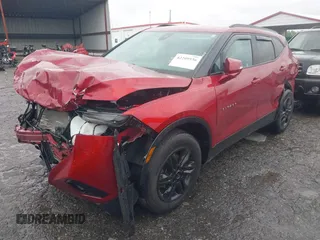 2021 Chevrolet Blazer LT z VIN 3GNKBCRS8MS563912, wystawiony jako IAAI lot #42209536 z przebiegiem Nie podano mil oraz . Historia ofert i sprzedaży dostępna na DreamBid. Obrazek 2.