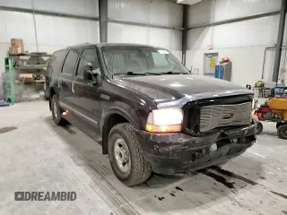 2003 Ford Excursion Limited z VIN 1FMNU43S43EA49493, wystawiony jako Copart lot #84454084 z przebiegiem 280 429 mil mil oraz Szkoda całkowita • Salvage title. Historia ofert i sprzedaży dostępna na DreamBid. Obrazek 11.