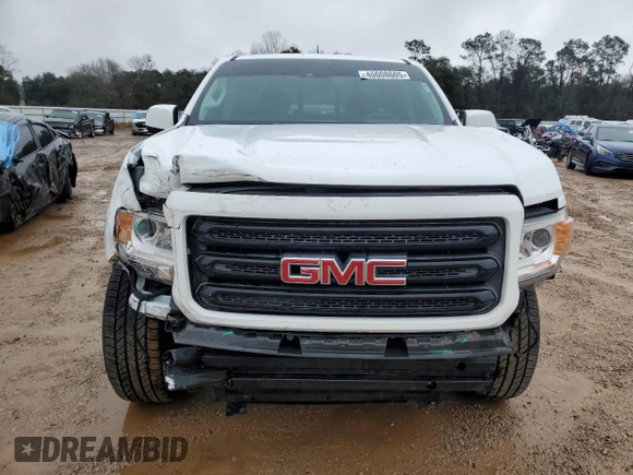 2020 GMC Canyon 2WD SLE with VIN 1GTG5CEN6L1237175, listed as a Copart auction lot 46608605 with 35,840 mi miles and Salvage Title. Bid and sale history available at carsss.com. Image 5.