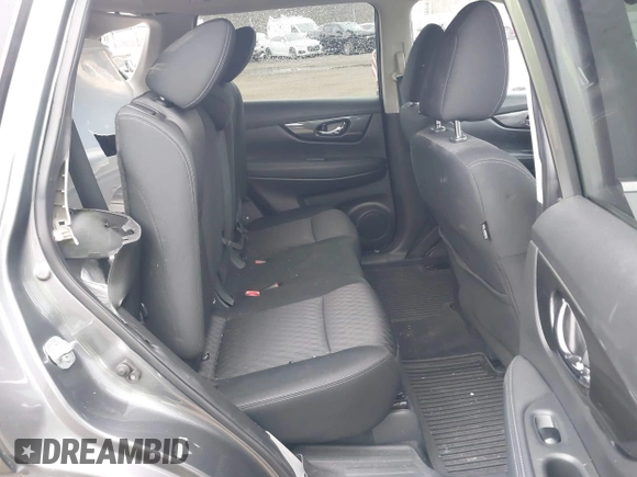 2017 Nissan Rogue SV with VIN KNMAT2MV2HP599368, listed as a IAAI auction lot 42006387 with 88,217 mi miles. Bid and sale history available at carsss.com. Image 8.