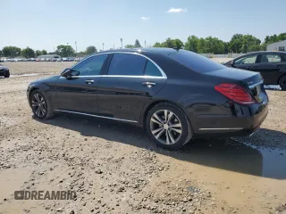 2015 Mercedes-Benz S 550 with VIN WDDUG8FB2FA110951, listed as a Copart auction lot 61724525 with 124,173 mi miles and Salvage title. Bid and sale history available at DreamBid. Image 2.