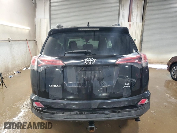 2018 Toyota RAV4 LE with VIN 2T3BFREVXJW745884, listed as a Copart auction lot 50741465 with 69,973 mi miles and Salvage Title. Bid and sale history available at carsss.com. Image 6.