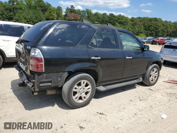 2005 Acura MDX Touring with VIN 2HNYD18915H543449, listed as a Copart auction lot 68097324 with 172,226 mi miles and Salvage Title. Bid and sale history available at carsss.com. Image 3.