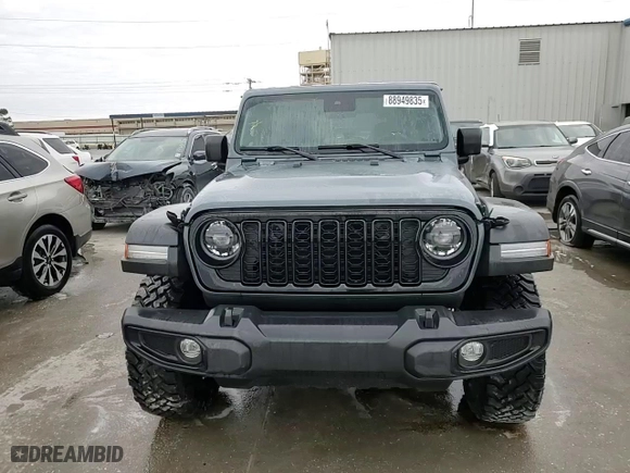 2024 Jeep Wrangler Sport with VIN 1C4PJXDG5RW251022, listed as a Copart auction lot 88949835 with 3,708 mi miles and Salvage Title. Bid and sale history available at carsss.com. Image 15.