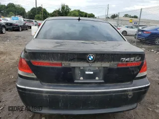 2002 BMW 7 Series 745Li with VIN WBAGN63432DR02989, listed as a Copart auction lot 63236514 with Not Provided miles and Clean Title. Bid and sale history available at carsss.com. Image 6.