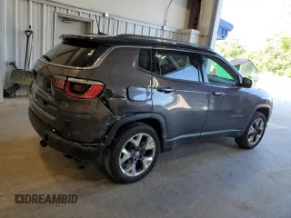 2020 Jeep Compass Limited z VIN 3C4NJDCB6LT204350, wystawiony jako Copart lot #63216935 z przebiegiem 54 766 mil mil oraz Szkoda całkowita • Salvage title. Historia ofert i sprzedaży dostępna na DreamBid. Obrazek 3.