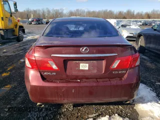 2007 Lexus ES 350 with VIN JTHBJ46G672102126, listed as a Copart auction lot 44129375 with 307,667 mi miles and Clean Title. Bid and sale history available at carsss.com. Image 6.