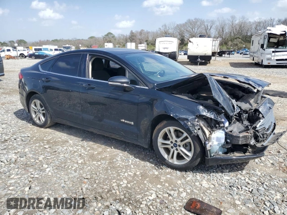 2018 Ford Fusion Hybrid SE with VIN 3FA6P0LU8JR152278, listed as a Copart auction lot 47859725 with 154,020 mi miles and Salvage Title. Bid and sale history available at carsss.com. Image 4.