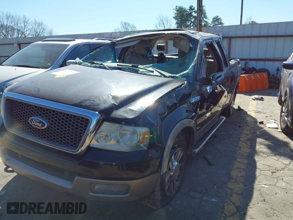 2005 Ford F-150 XLT with VIN 1FTPX145X5FA53380, listed as a IAAI auction lot 41631934 with 1 mi miles. Bid and sale history available at carsss.com. Image 16.