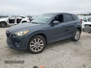 2013 Mazda CX-5 Grand Touring with VIN JM3KE2DE7D0129491, listed as a Copart auction lot 44795725 with 124,487 mi miles and Salvage Title. Bid and sale history available at carsss.com. Image 1.