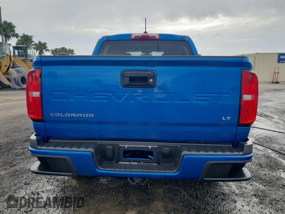 2022 Chevrolet Colorado 2WD LT with VIN 1GCGSCEA3N1298704, listed as a Copart auction lot 81859614 with Not provided miles and Non repairable. Bid and sale history available at DreamBid. Image 6.