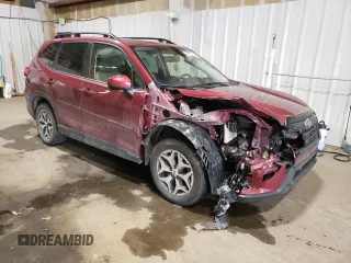 2024 Subaru Forester Premium with VIN JF2SKACC0RH491538, listed as a Copart auction lot 43653365 with 4,512 mi miles and Salvage Title. Bid and sale history available at carsss.com. Image 4.