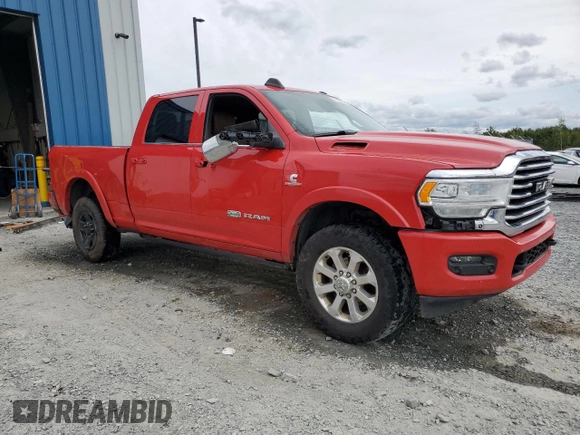 2020 Ram 2500 Laramie Longhorn with VIN 3C6UR5GL5LG226868, listed as a Copart auction lot 70624324 with 140,861 mi miles and Salvage title. Bid and sale history available at DreamBid. Image 4.