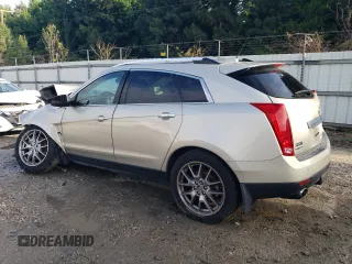 2015 Cadillac SRX Premium Collection with VIN 3GYFNDE36FS570554, listed as a Copart auction lot 63881295 with 109,864 mi miles and Salvage title. Bid and sale history available at DreamBid. Image 2.