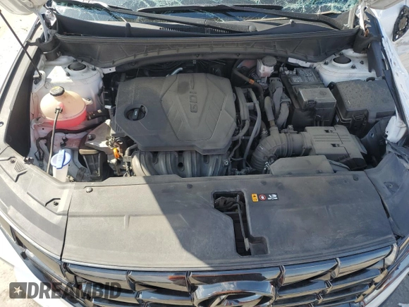 2022 Hyundai Tucson SEL with VIN 5NMJCCAE4NH029922, listed as a Copart auction lot 50301685 with 92,345 mi miles and Salvage Title. Bid and sale history available at carsss.com. Image 13.