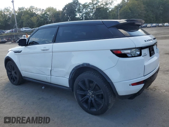 2013 Land Rover Range Rover Evoque Dynamic Premium with VIN SALVT1BG1DH825462, listed as a Copart auction lot 72573234 with 0 mi miles and Clean Title. Bid and sale history available at carsss.com. Image 2.