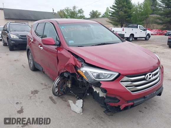 2016 Hyundai Santa Fe z VIN 5XYZTDLBXGG353241, wystawiony jako IAAI lot #42328420 z przebiegiem 120 925 mil mil oraz . Historia ofert i sprzedaży dostępna na DreamBid. Obrazek 6.