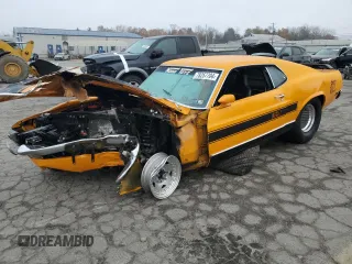 1970 Ford Mustang z VIN 0T02H149716, wystawiony jako Copart lot #78257704 z przebiegiem 3 658 mil mil oraz Szkoda całkowita • Salvage title. Historia ofert i sprzedaży dostępna na DreamBid. Obrazek 1.