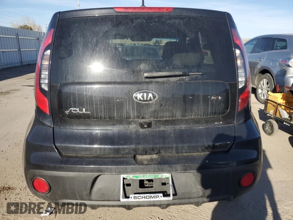 2019 Kia Soul with VIN KNDJN2A29K7024812, listed as a Copart auction lot 47283705 with Not Provided miles and Salvage Title. Bid and sale history available at DreamBid. Image 6.