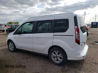 2015 Ford Transit Connect XLT with VIN NM0AE8F78F1204635, listed as a Copart auction lot 67088024 with 24,665 mi miles and Salvage title. Bid and sale history available at DreamBid. Image 2.