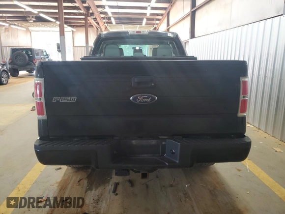 2013 Ford F-150 XL with VIN 1FTFX1EFXDFC70705, listed as a Copart auction lot 63155065 with 123,584 mi miles and Salvage title. Bid and sale history available at DreamBid. Image 6.