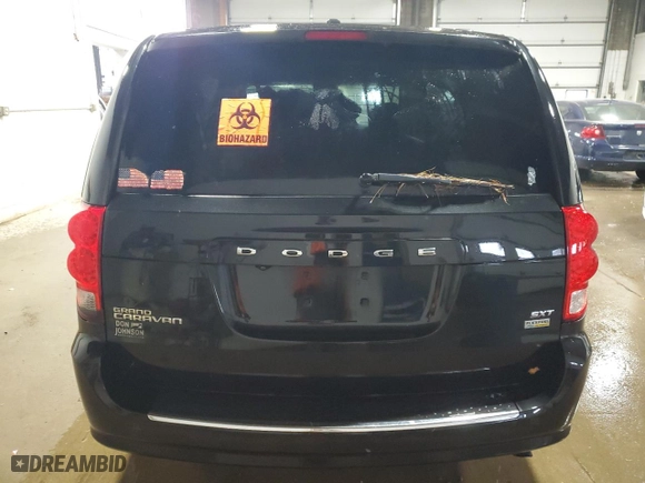 2017 Dodge Grand Caravan SXT with VIN 2C4RDGCG0HR675054, listed as a Copart auction lot 53189505 with 0 mi miles and Clean Title. Bid and sale history available at carsss.com. Image 6.