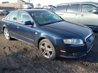 2008 Audi A4 2.0T with VIN WAUDF78E18A076760, listed as a IAAI auction lot 41664991 with 130,234 mi miles. Bid and sale history available at carsss.com. Image 1.