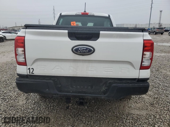 2024 Ford Ranger XL with VIN 1FTER4PH7RLE09106, listed as a Copart auction lot 85033574 with 0 mi miles and Salvage Title. Bid and sale history available at carsss.com. Image 6.