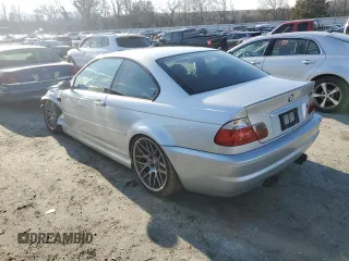 2002 BMW 3 Series M3 with VIN WBSBL93422JR15716, listed as a Copart auction lot 86993574 with 156,485 mi miles and Salvage Title. Bid and sale history available at DreamBid. Image 2.