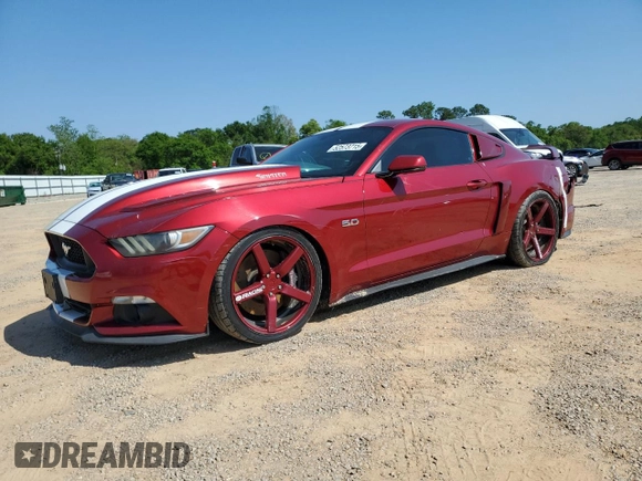 2015 Ford Mustang GT z VIN 1FA6P8CF9F5394457, wystawiony jako Copart lot #52573715 z przebiegiem 83 236 mil mil oraz Szkody całkowita. Historia ofert i sprzedaży dostępna na DreamBid. Obrazek 1.