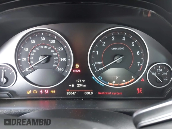 2016 BMW 4 Series 428i with VIN WBA4A9C50GGL88212, listed as a IAAI auction lot 42354415 with 95,647 mi miles and . Bid and sale history available at DreamBid. Image 7.