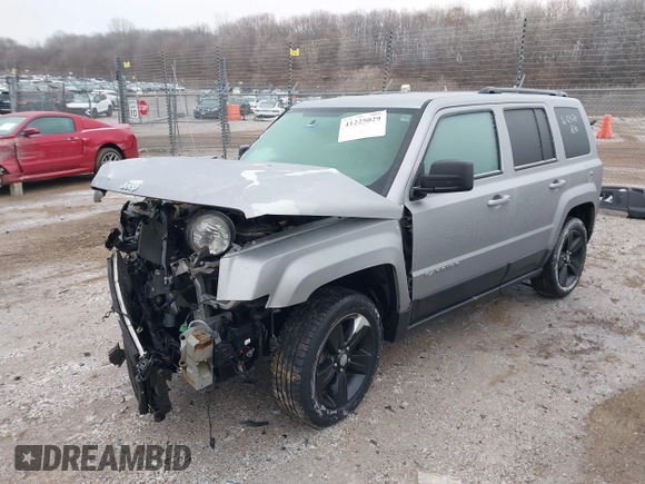 2016 Jeep Patriot High Altitude with VIN 1C4NJPFAXGD810878, listed as a IAAI auction lot 41225029 with 135,681 mi miles and . Bid and sale history available at DreamBid. Image 17.