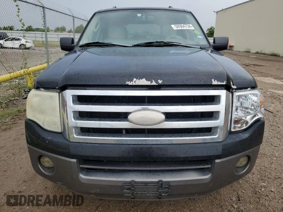 2007 Ford Expedition EL XLT with VIN 1FMFK15507LA37861, listed as a Copart auction lot 59364734 with 221,927 mi miles and Salvage Title. Bid and sale history available at carsss.com. Image 5.