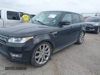 2014 Land Rover Range Rover Sport Supercharged with VIN SALWR2TF7EA367063, listed as a IAAI auction lot 42137748 with 137,473 mi miles. Bid and sale history available at carsss.com. Image 2.