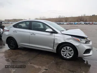 2022 Hyundai Accent SE with VIN 3KPC24A61NE154863, listed as a Copart auction lot 51005035 with 63,612 mi miles and Salvage Title. Bid and sale history available at carsss.com. Image 4.