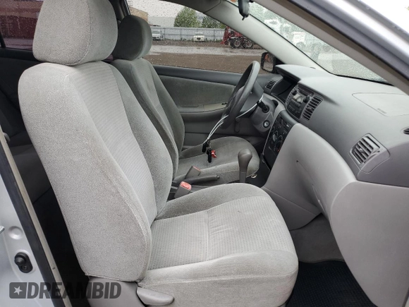 2007 Toyota Corolla CE with VIN 2T1BR32E77C843881, listed as a Copart auction lot 60145845 with 224,768 mi miles and Salvage title. Bid and sale history available at DreamBid. Image 7.