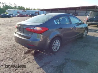 2014 Kia Forte EX with VIN KNAFX4A81E5046798, listed as a IAAI auction lot 41982719 with 141,138 mi miles. Bid and sale history available at carsss.com. Image 4.
