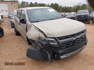 2022 Chevrolet Colorado 2WD Z71 with VIN 1GCGSDEN1N1149796, listed as a IAAI auction lot 41943438 with 82,064 mi miles and . Bid and sale history available at DreamBid. Image 1.