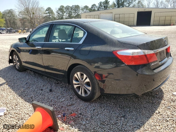 2014 Honda Accord Sedan LX with VIN 1HGCR2F33EA180562, listed as a Copart auction lot 49692785 with 103,963 mi miles and Salvage Title. Bid and sale history available at carsss.com. Image 2.