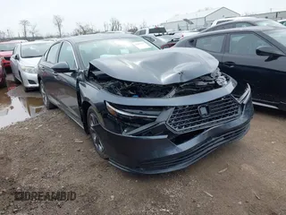 2024 Honda Accord EX с VIN 1HGCY1F37RA083612, выставлен на аукционе IAAI как лот 41875127 с пробегом 10 547 миль миль и . История ставок и продаж доступна на DreamBid. Изображение 1.