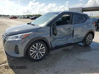 2023 Nissan Kicks SV with VIN 3N1CP5CV4PL522112, listed as a Copart auction lot 58810065 with 37,557 mi miles and Non repairable. Bid and sale history available at DreamBid. Image 1.