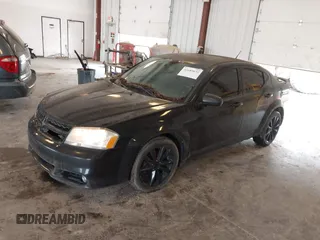 2013 Dodge Avenger SXT with VIN 1C3CDZCGXDN682929, listed as a IAAI auction lot 42689835 with 218,798 mi miles and . Bid and sale history available at DreamBid. Image 2.