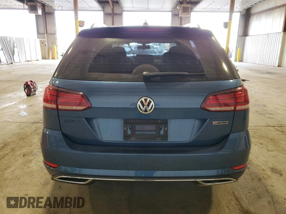 2019 Volkswagen Golf SportWagen S with VIN 3VW117AU0KM507425, listed as a Copart auction lot 77443114 with 54,564 mi miles and Salvage Title. Bid and sale history available at carsss.com. Image 6.