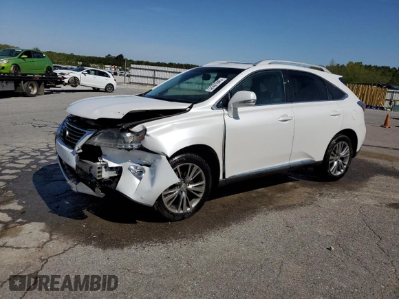 2013 Lexus RX 350 with VIN 2T2ZK1BA5DC128352, listed as a Copart auction lot 52301845 with 123,141 mi miles and Salvage Title. Bid and sale history available at DreamBid. Image 1.