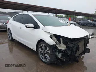 2016 Kia Forte EX with VIN KNAFX4A82G5450616, listed as a IAAI auction lot 42107042 with 131,419 mi miles. Bid and sale history available at carsss.com. Image 1.
