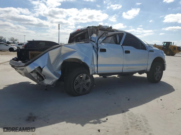 2017 Ford F-150 XL with VIN 1FTEW1C82HFB11346, listed as a Copart auction lot 46518615 with 0 mi miles and Non Repairable. Bid and sale history available at carsss.com. Image 3.