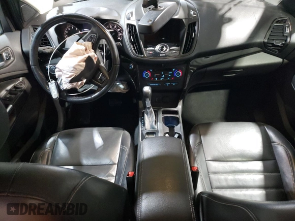 2017 Ford Escape Titanium with VIN 1FMCU0J91HUB65876, listed as a Copart auction lot 42052035 with 115,851 mi miles and Salvage Title. Bid and sale history available at carsss.com. Image 8.