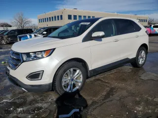 2016 Ford Edge SEL with VIN 2FMPK4J97GBC68044, listed as a Copart auction lot 41855745 with 88,338 mi miles and Salvage Title. Bid and sale history available at carsss.com. Image 1.